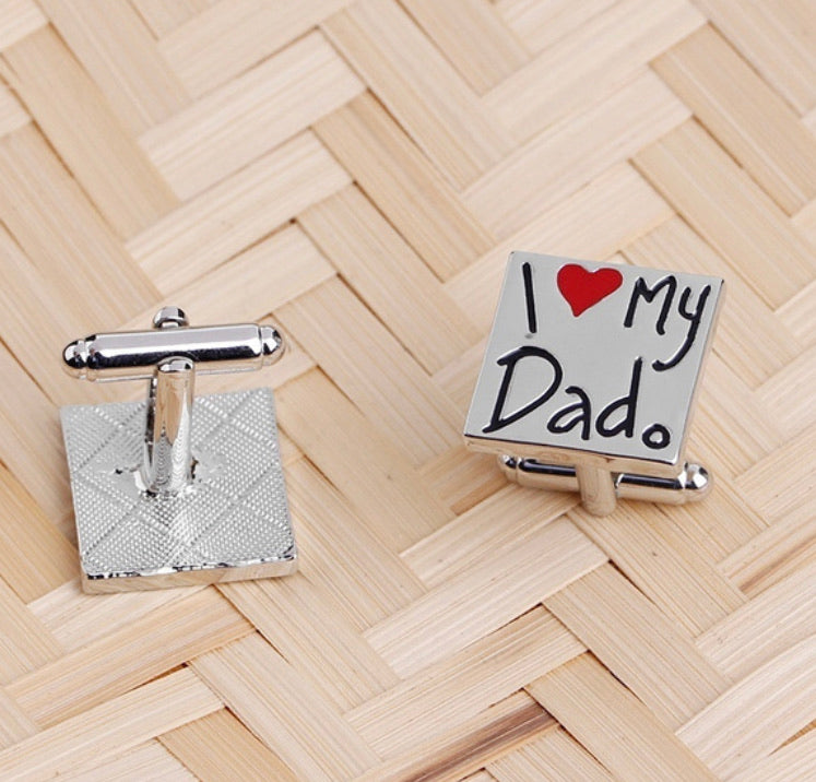 I ♥️ My Dad Cufflinks