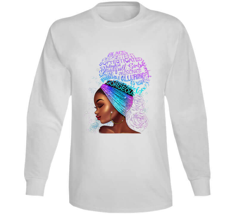 Sophisticated Totebag, Tshirts, and Hoodies - African American Lady in Headwrap