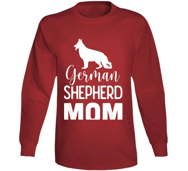 German Shepherd Mom Ladies T Shirt