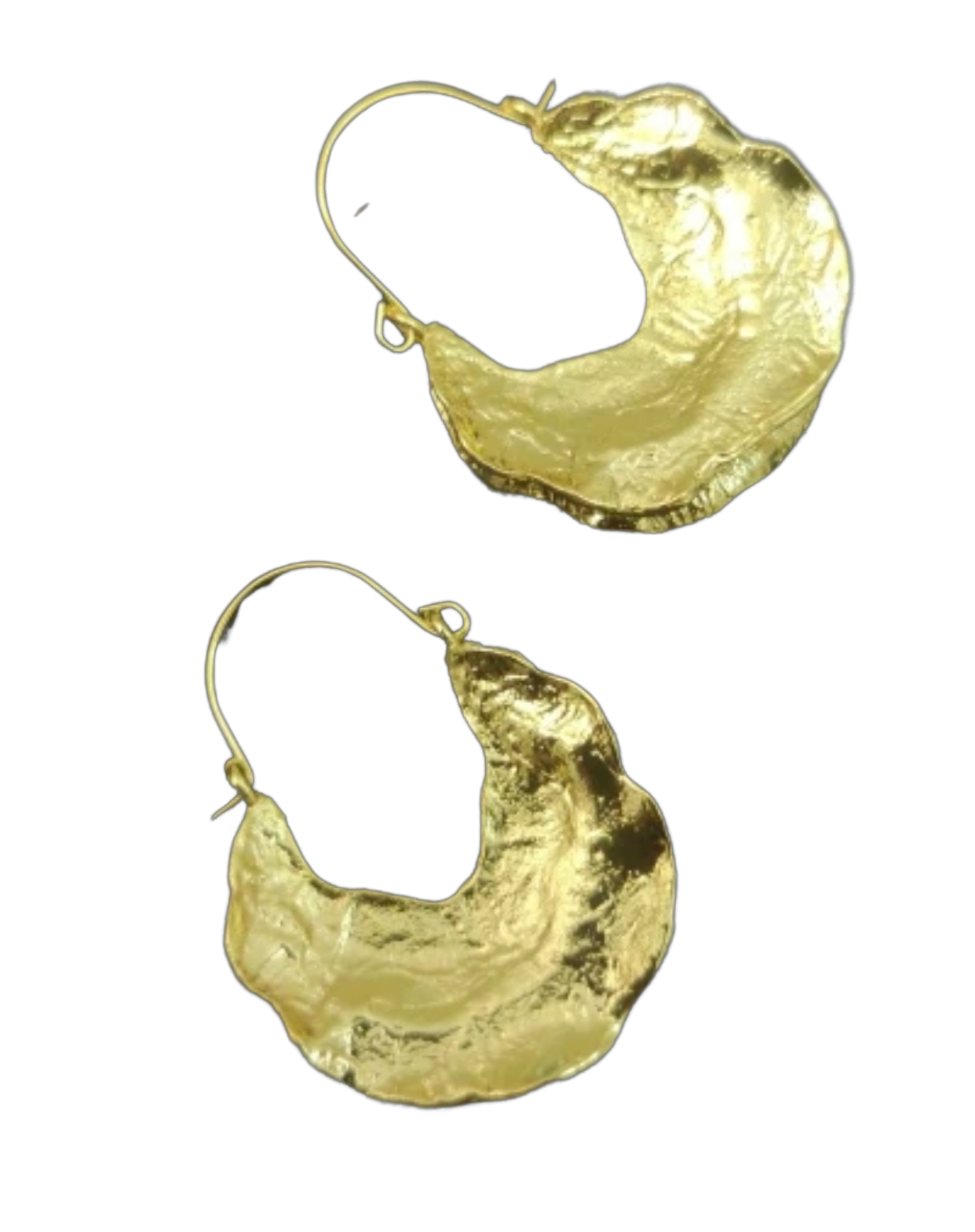 Geometric Rounded Dangle Earrings