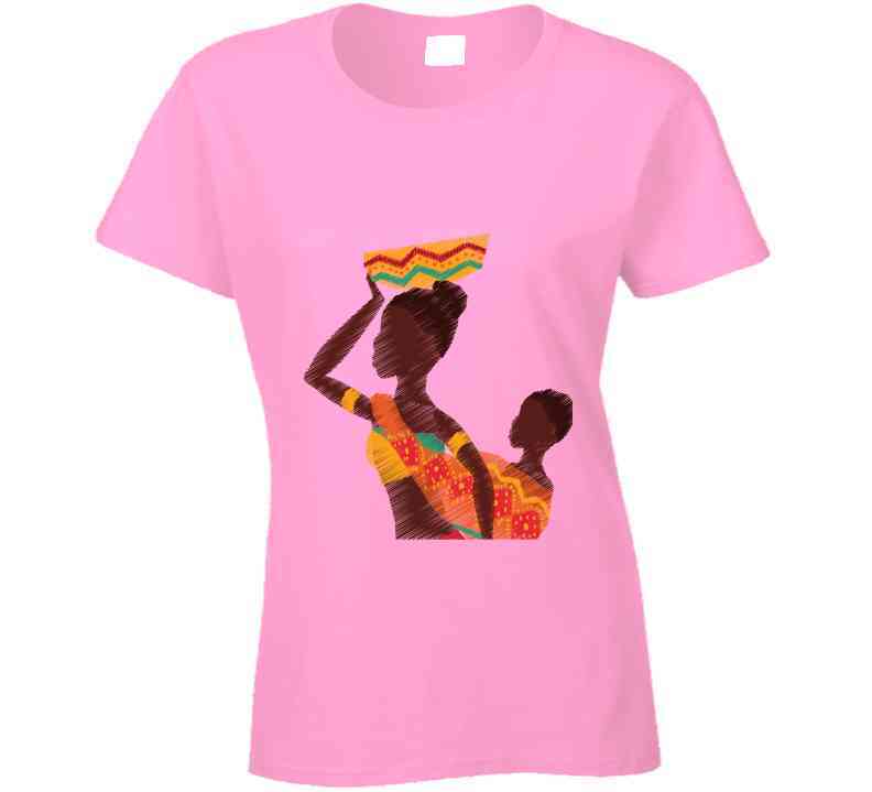 African Mother Ladies T Shirt
