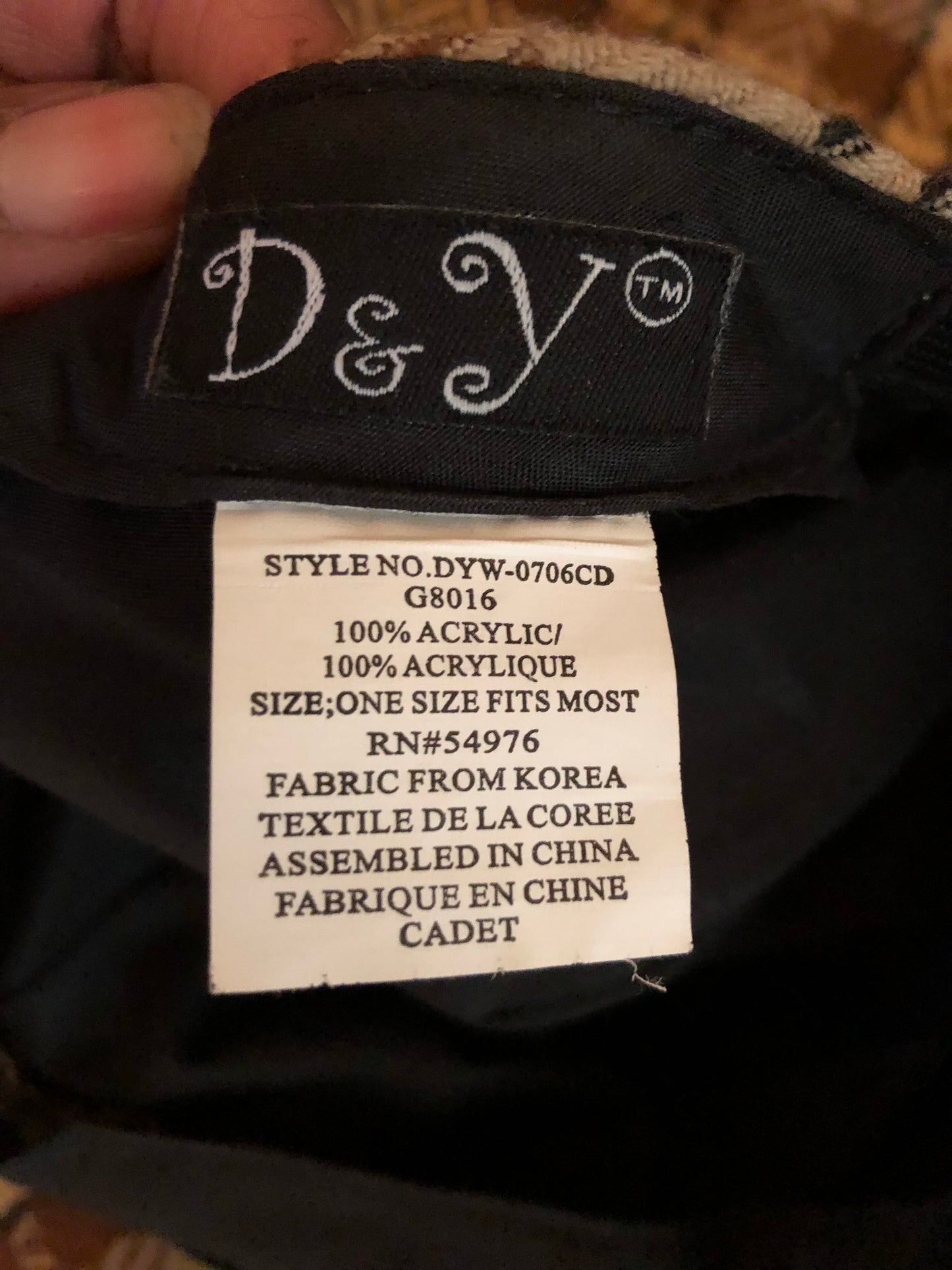 Cashmere Neck Scarves/Shawls & Coordinated Hat, 3 Choices