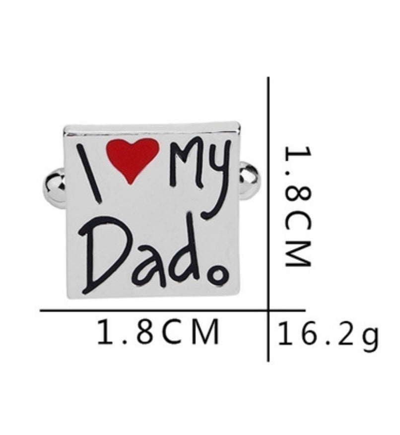 Cuff Links - I ♥️ My Dad