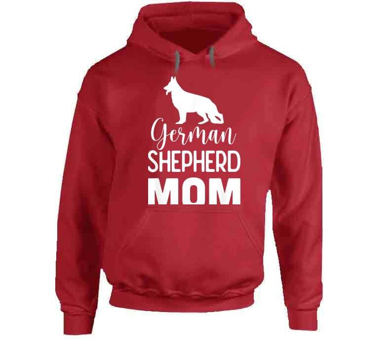 German Shepherd Mom Ladies T Shirt