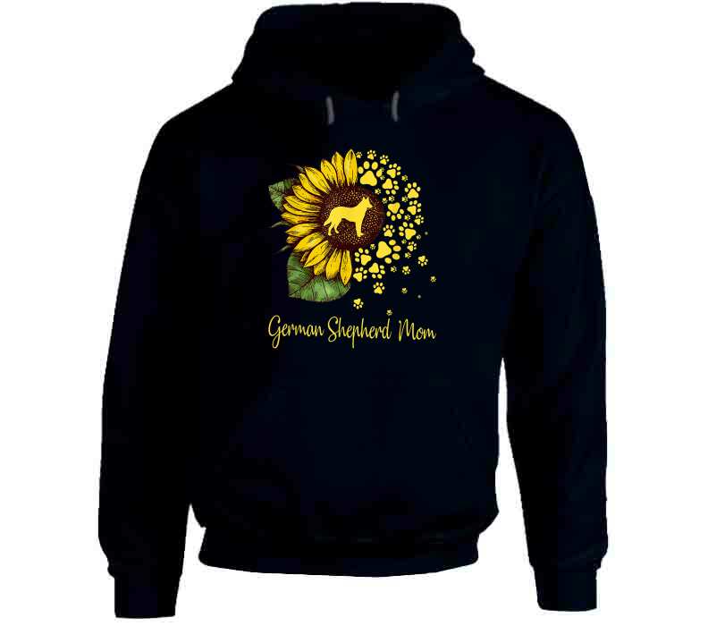 German Shepherd Mom Ladies T Shirt