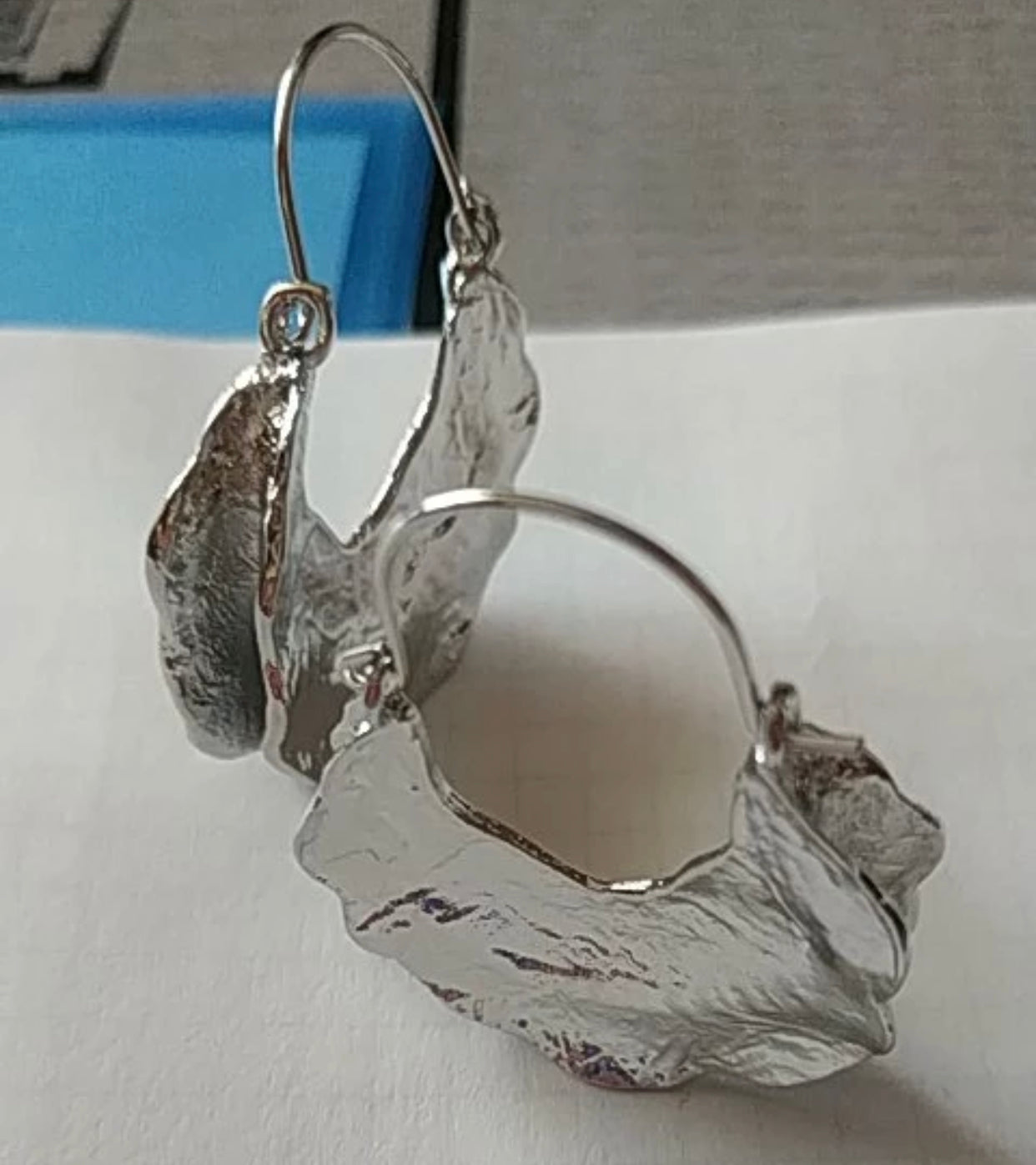 Geometric Rounded Dangle Earrings