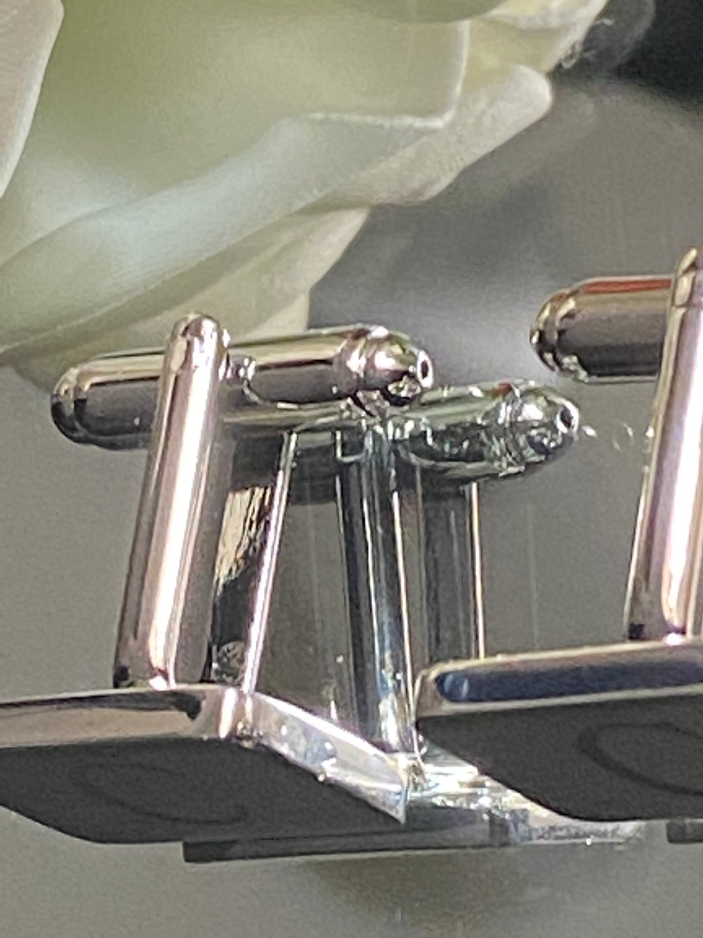 Brass Monogram Letter “C” Cufflinks