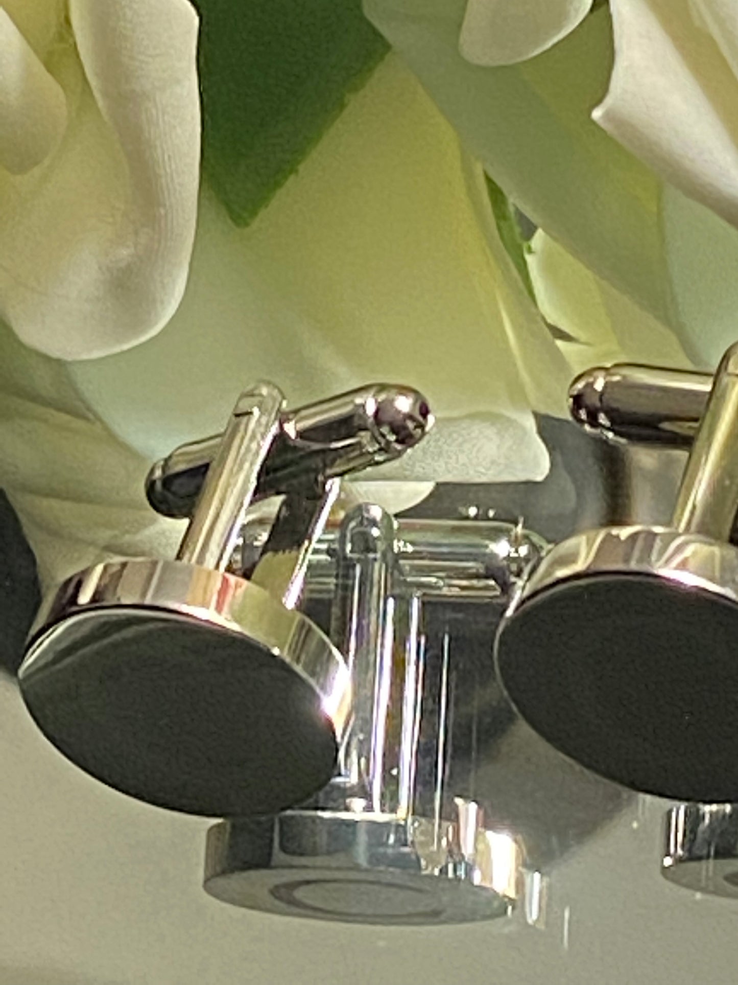 Brass Monogram Letter “C” Cufflinks