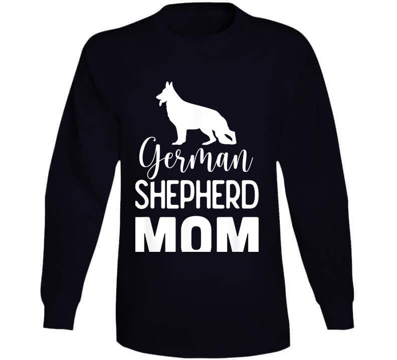 German Shepherd Mom Ladies T Shirt