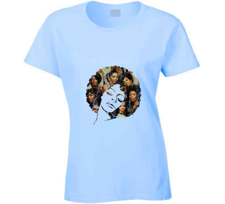 Strong Afro Ladies T Shirt and Hoodie