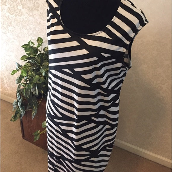 Ashley Stewart Striped Dress, US Size 12 - Gently Used