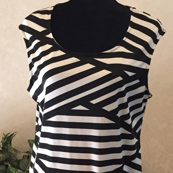 Ashley Stewart Striped Dress, US Size 12 - Gently Used