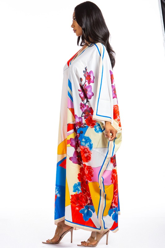 BY CLAUDE FLOWING MAXI DRESS