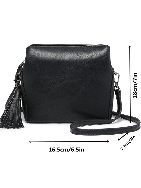 small crossbody bag triple multipockets