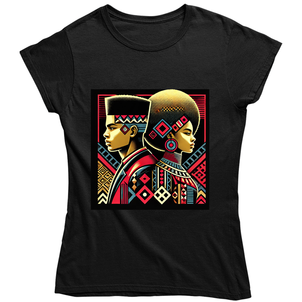 Afro Centric Ladies T Shirt