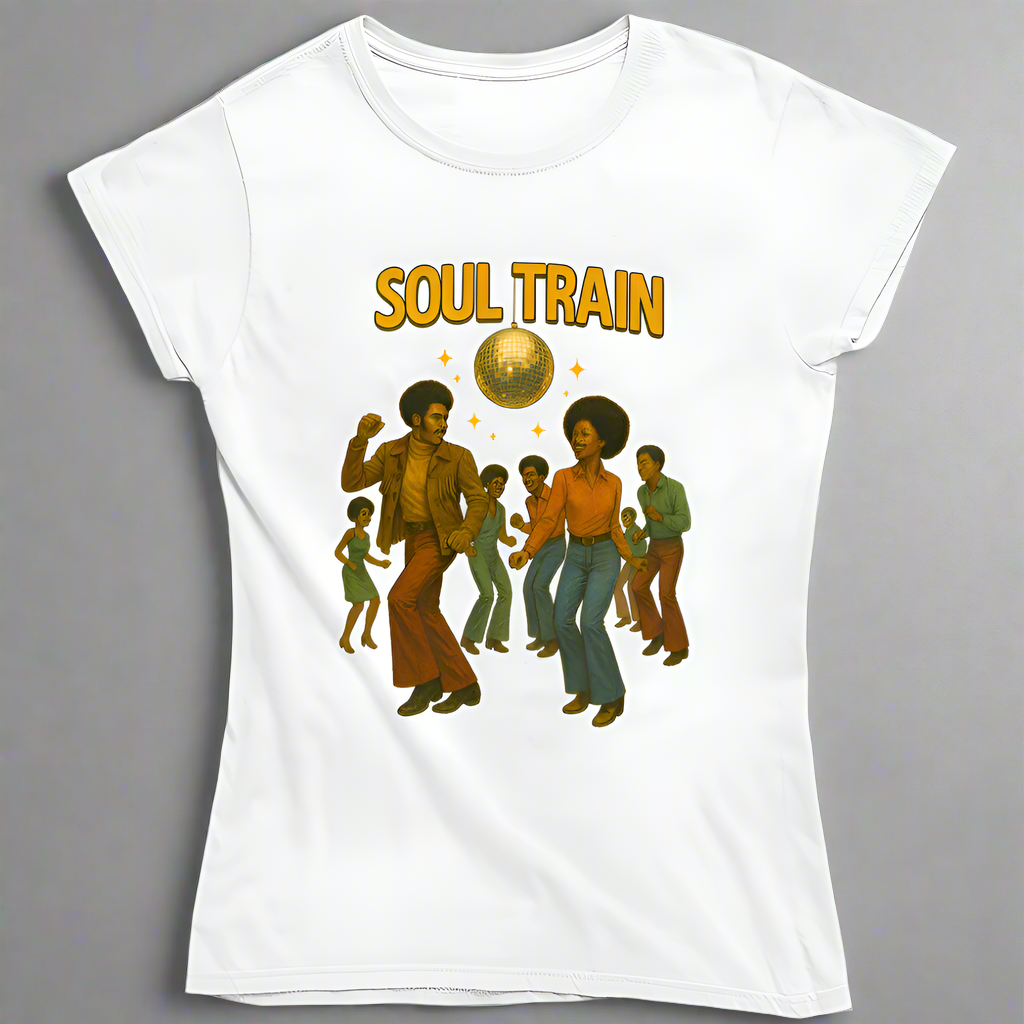 Soul Train Ladies T Shirt