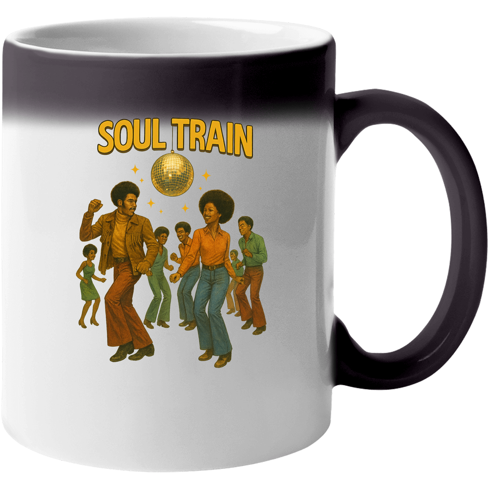 Color Changing Soul Train Coffee Mug