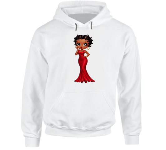 African American Betty Boop Hoodie