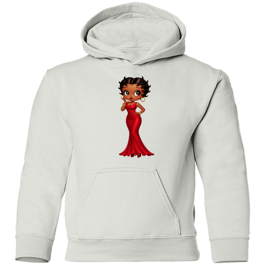 African American Betty Boop Youth Hoodie