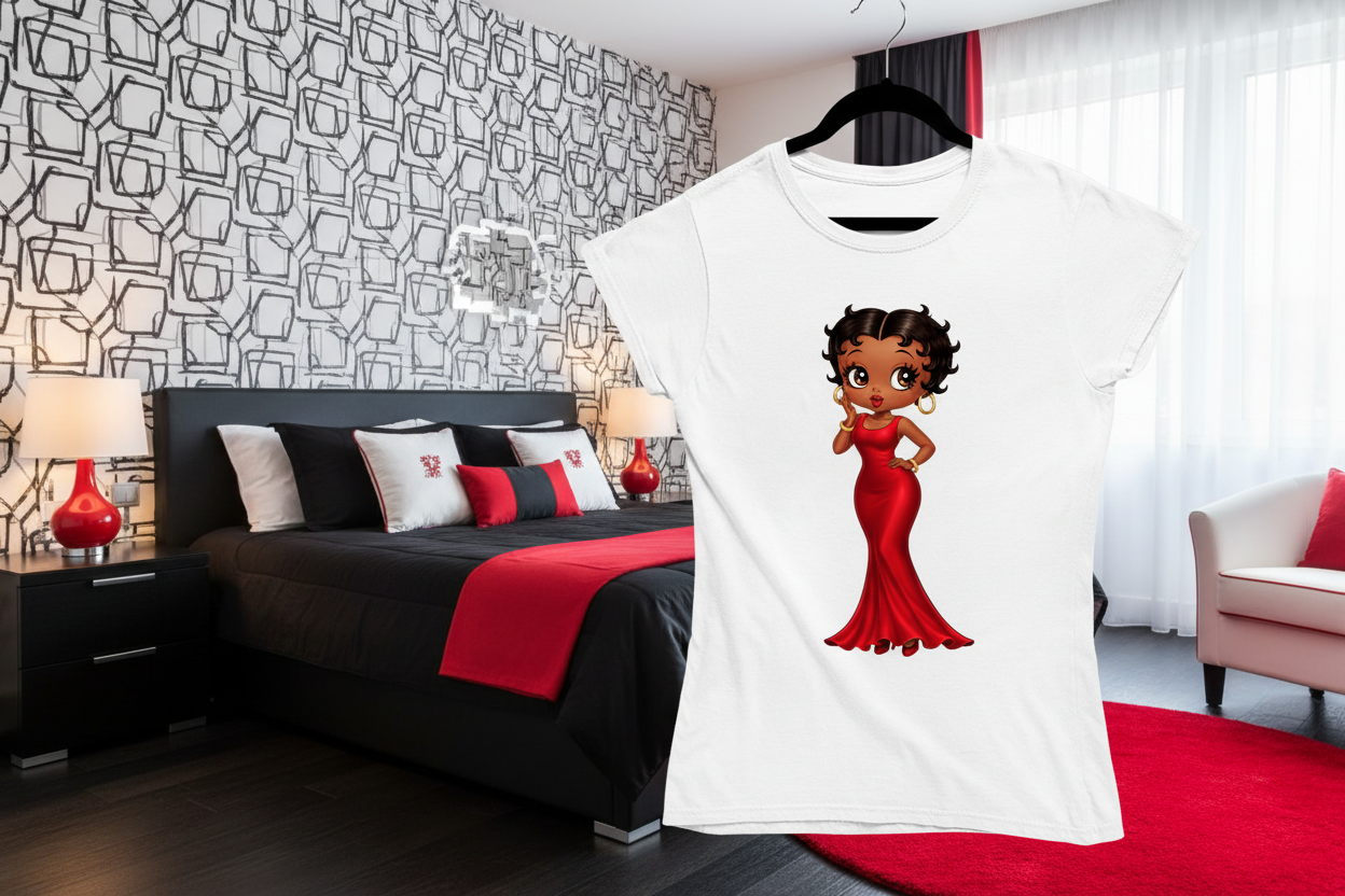 African American Betty Boop Ladies T Shirt, Hoodies, and Sweatshirts