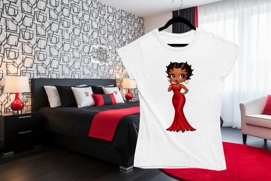 African American Betty Boop Ladies T Shirt, Hoodies, and Sweatshirts