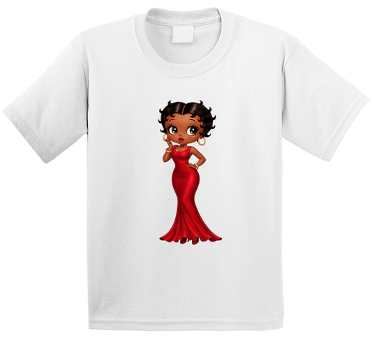 African American Betty Boop T Shirt