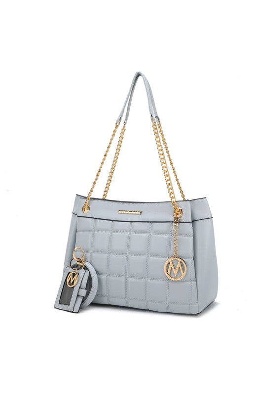 MKF Collection Mabel Quilted Shoulder Bag by Mia K