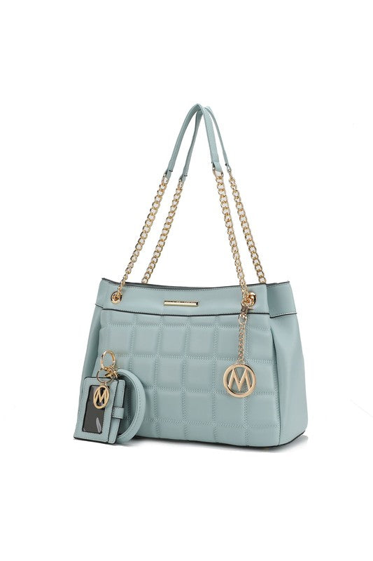 MKF Collection Mabel Quilted Shoulder Bag by Mia K