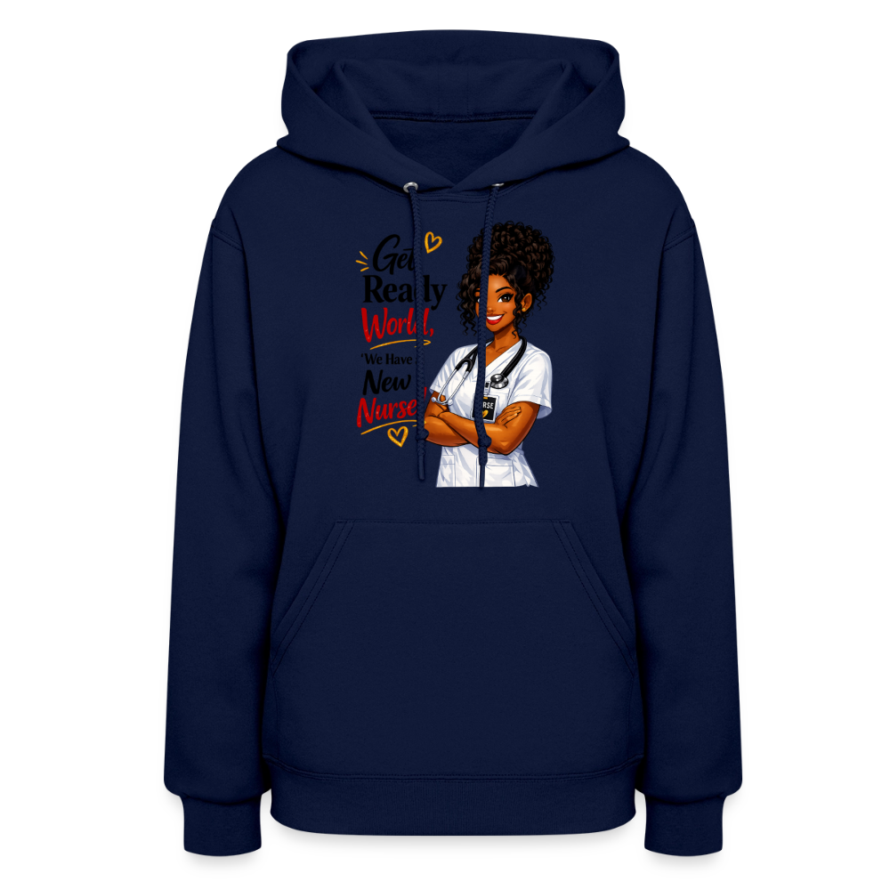 Women's Hoodie - navy
