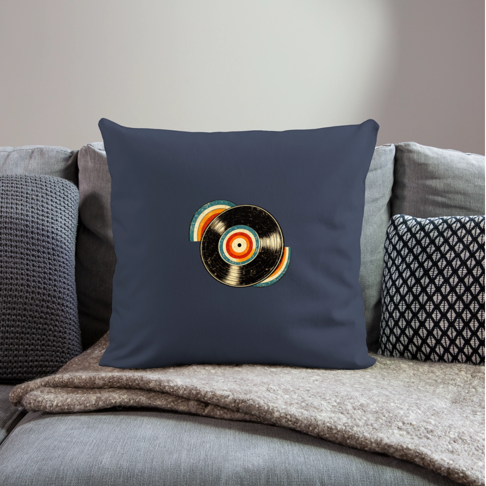 Throw Pillow Cover 18” x 18” - navy