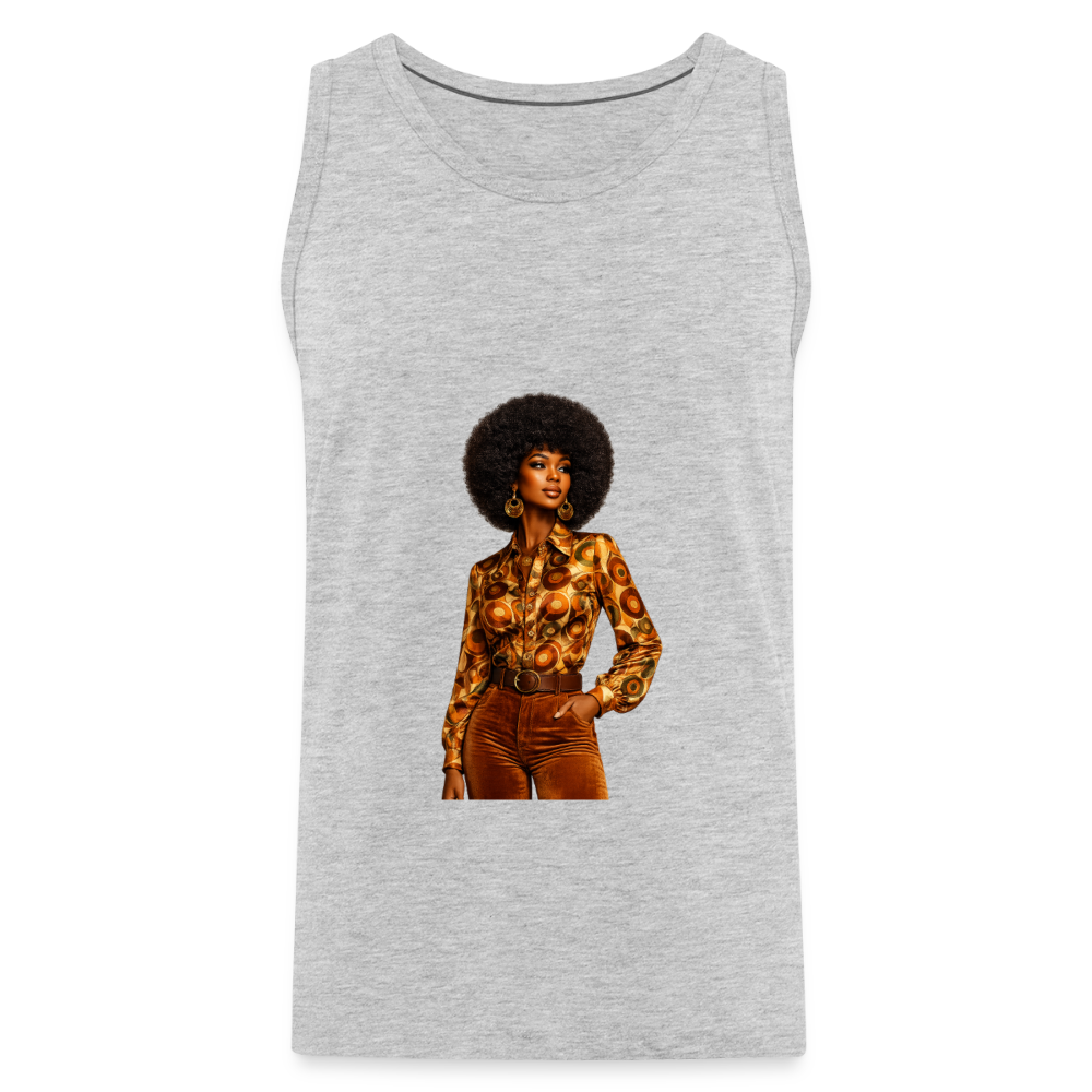 Men’s Premium Tank - heather gray