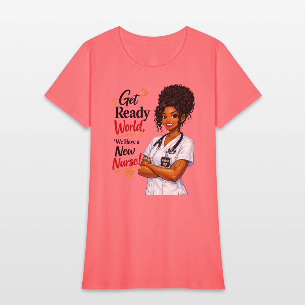 Women's T-Shirt - coral