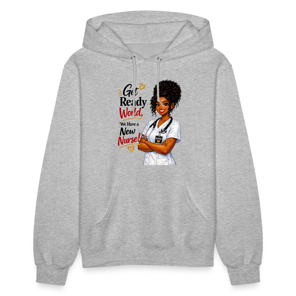 Women's Hoodie - heather gray