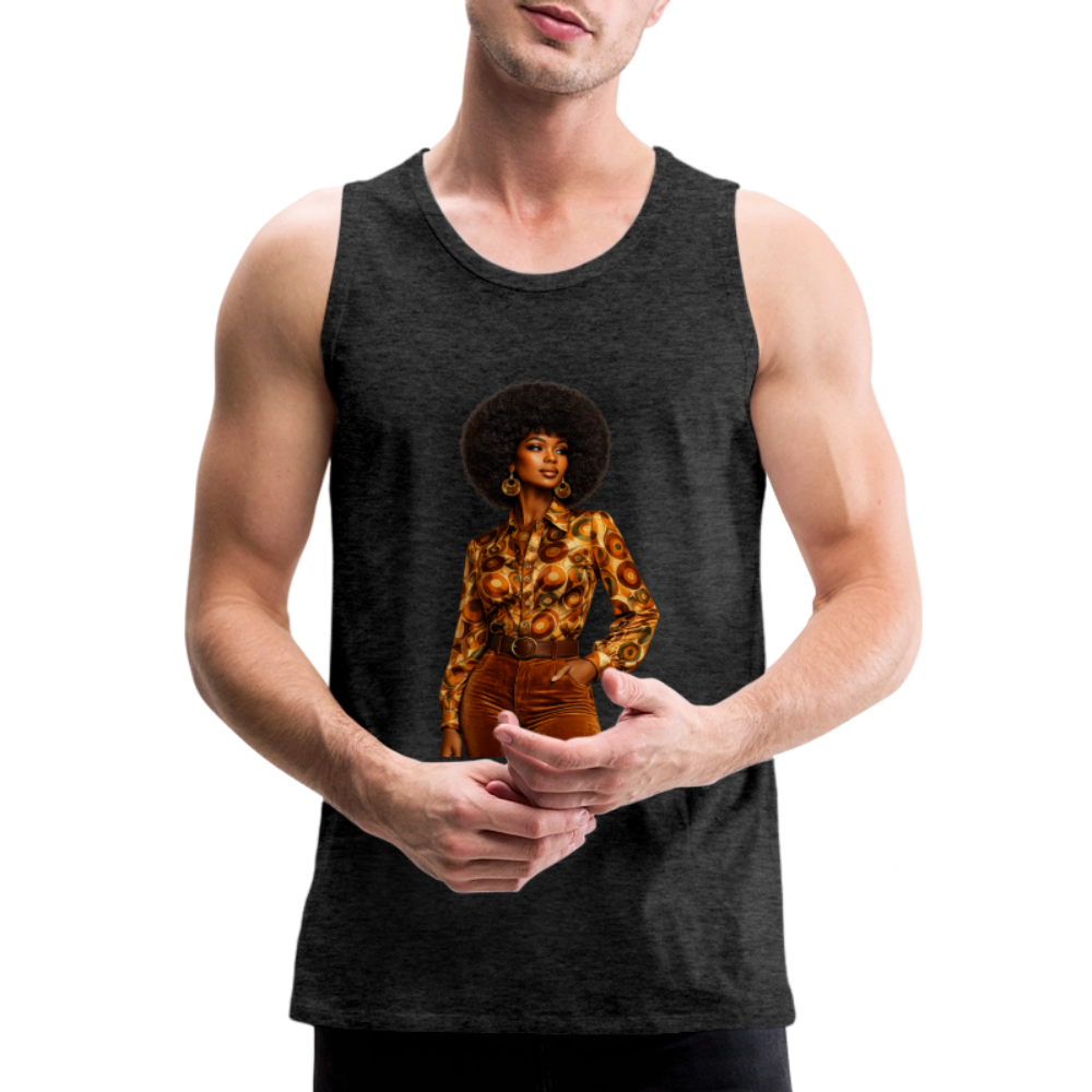 Men’s Premium Tank - charcoal grey