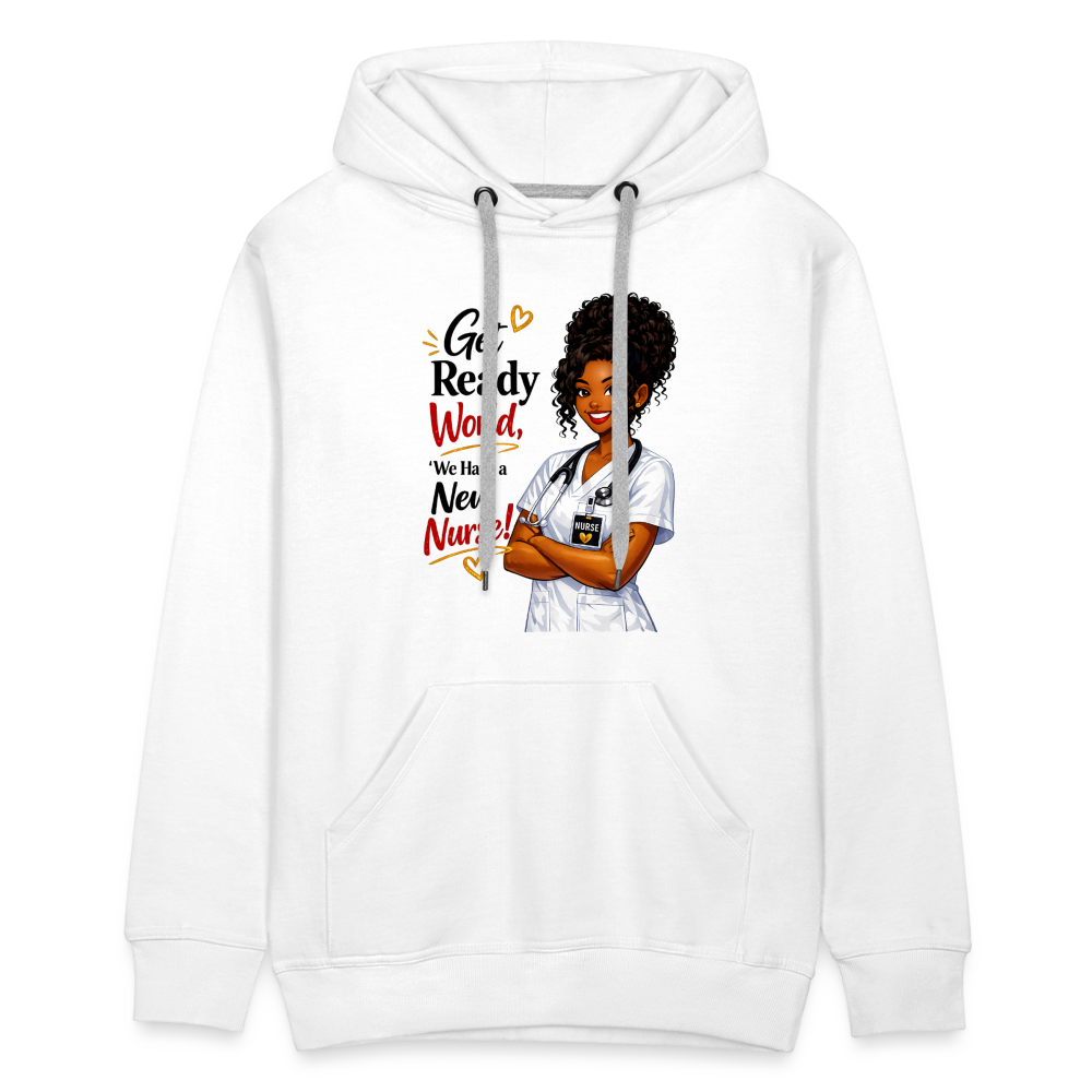 Men’s Premium Hoodie - white