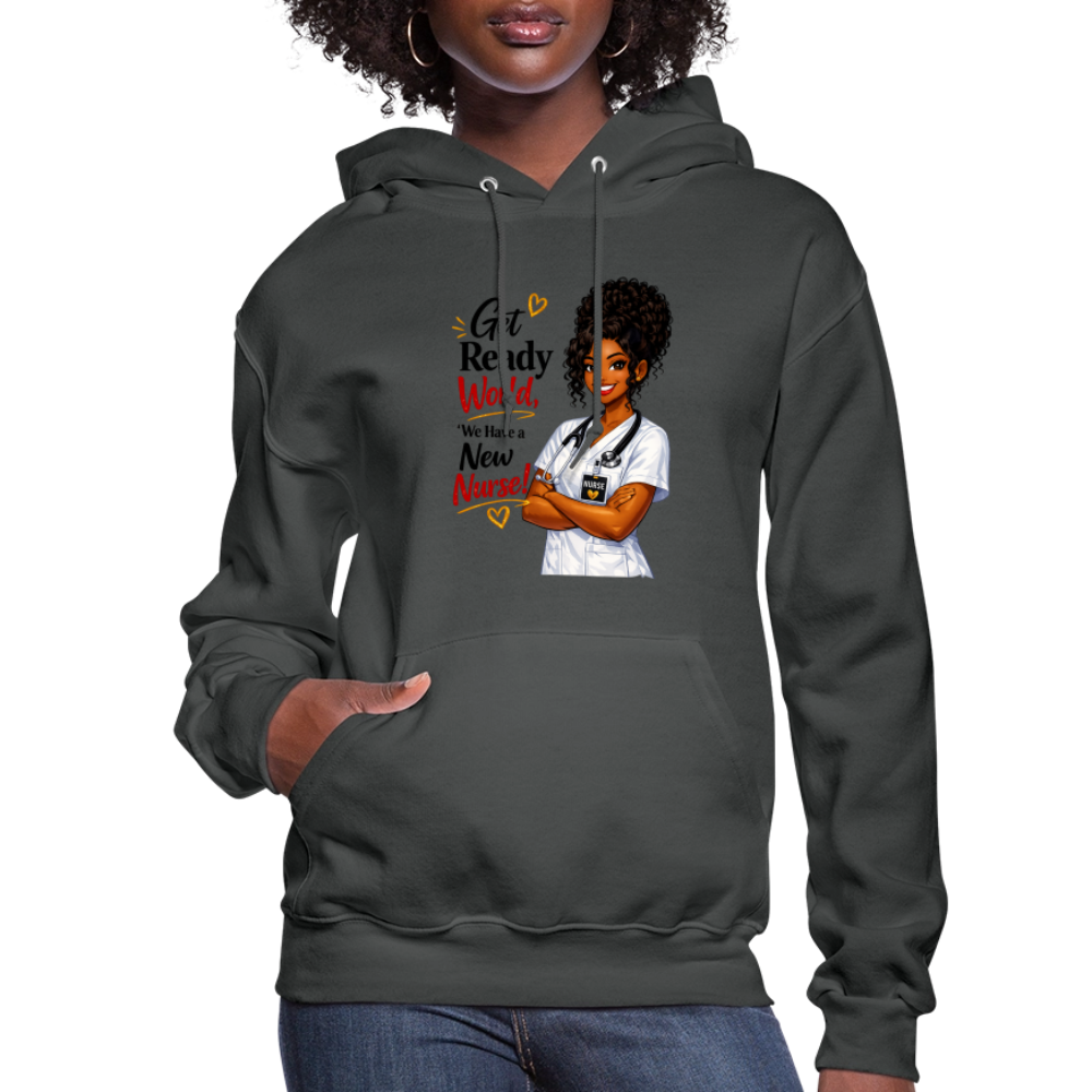 Women's Hoodie - asphalt