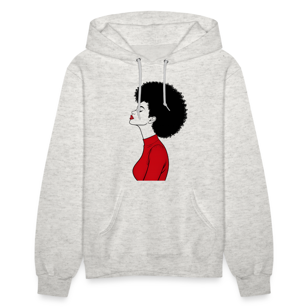 Women's Hoodie - heather oatmeal