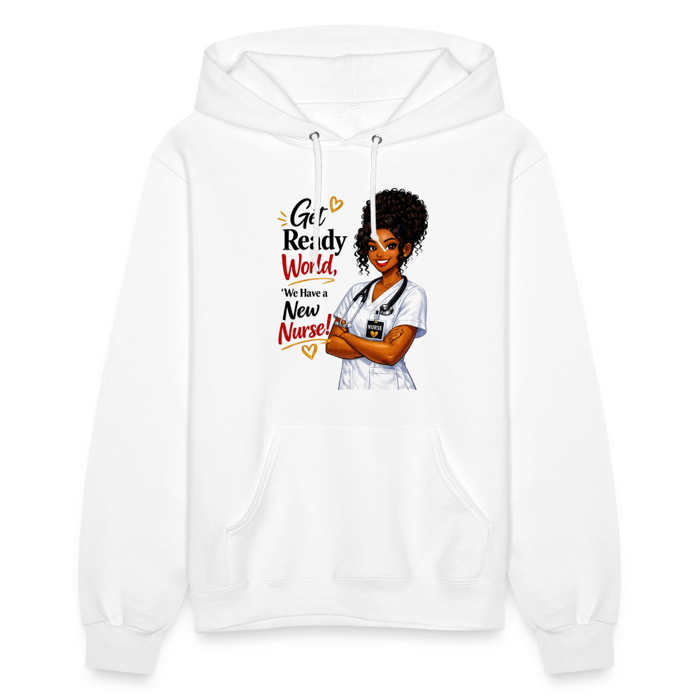 Women's Hoodie - white