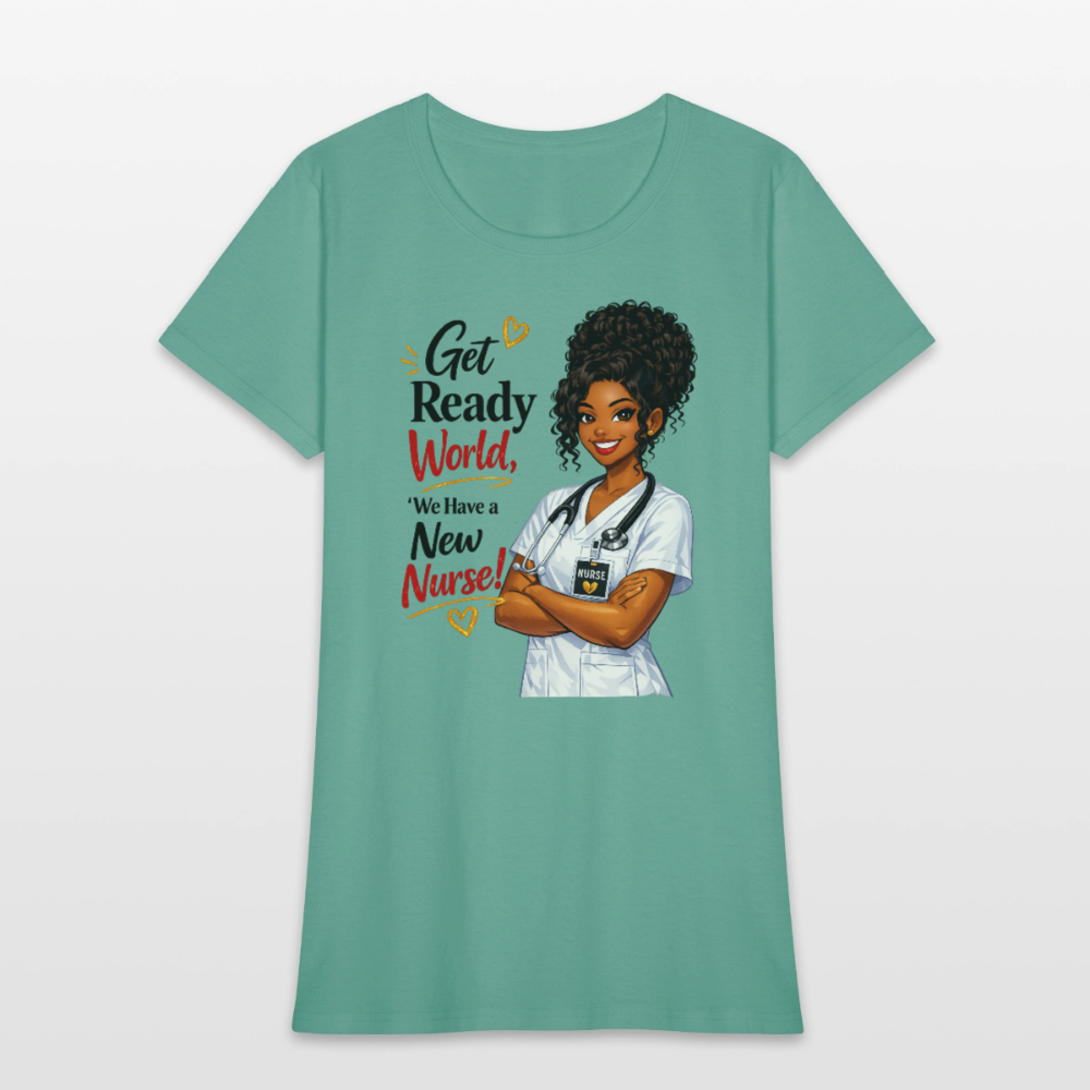 Women's T-Shirt - aquatic