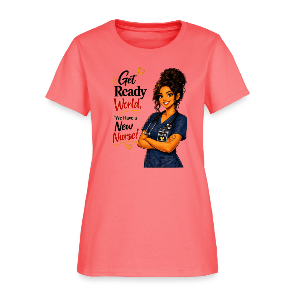 Women's T-Shirt - coral