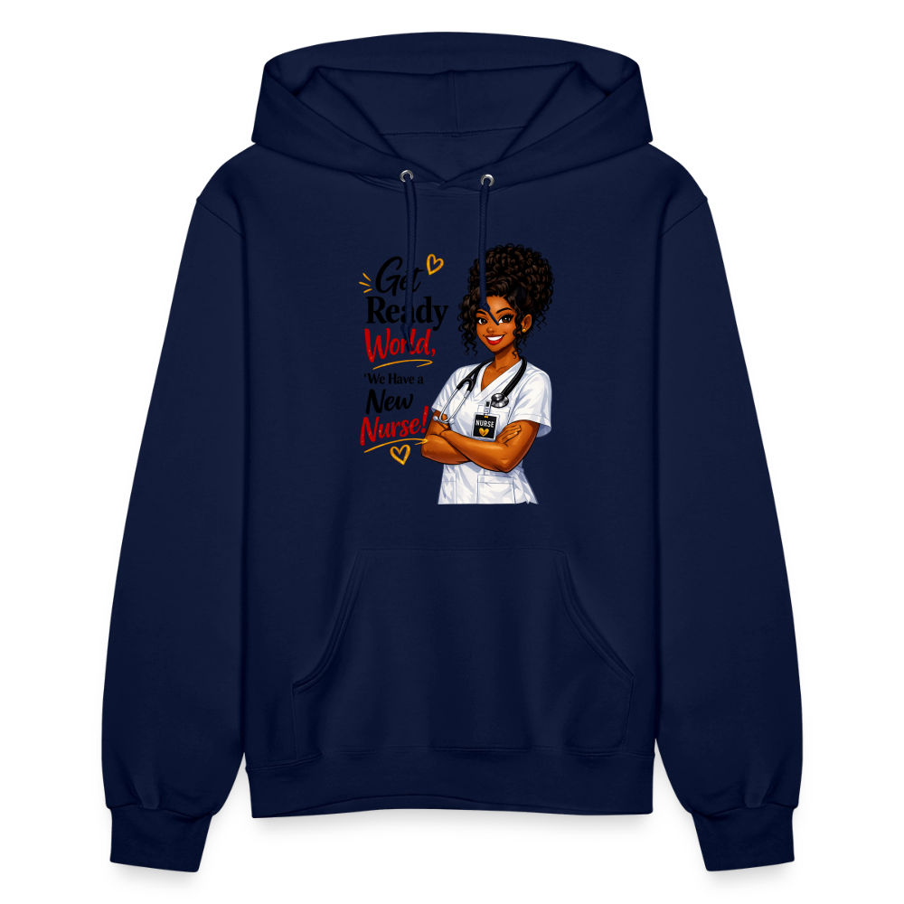Women's Hoodie - navy