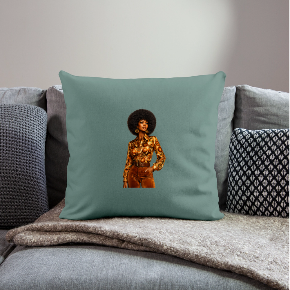 Throw Pillow Cover 18” x 18” - cypress green