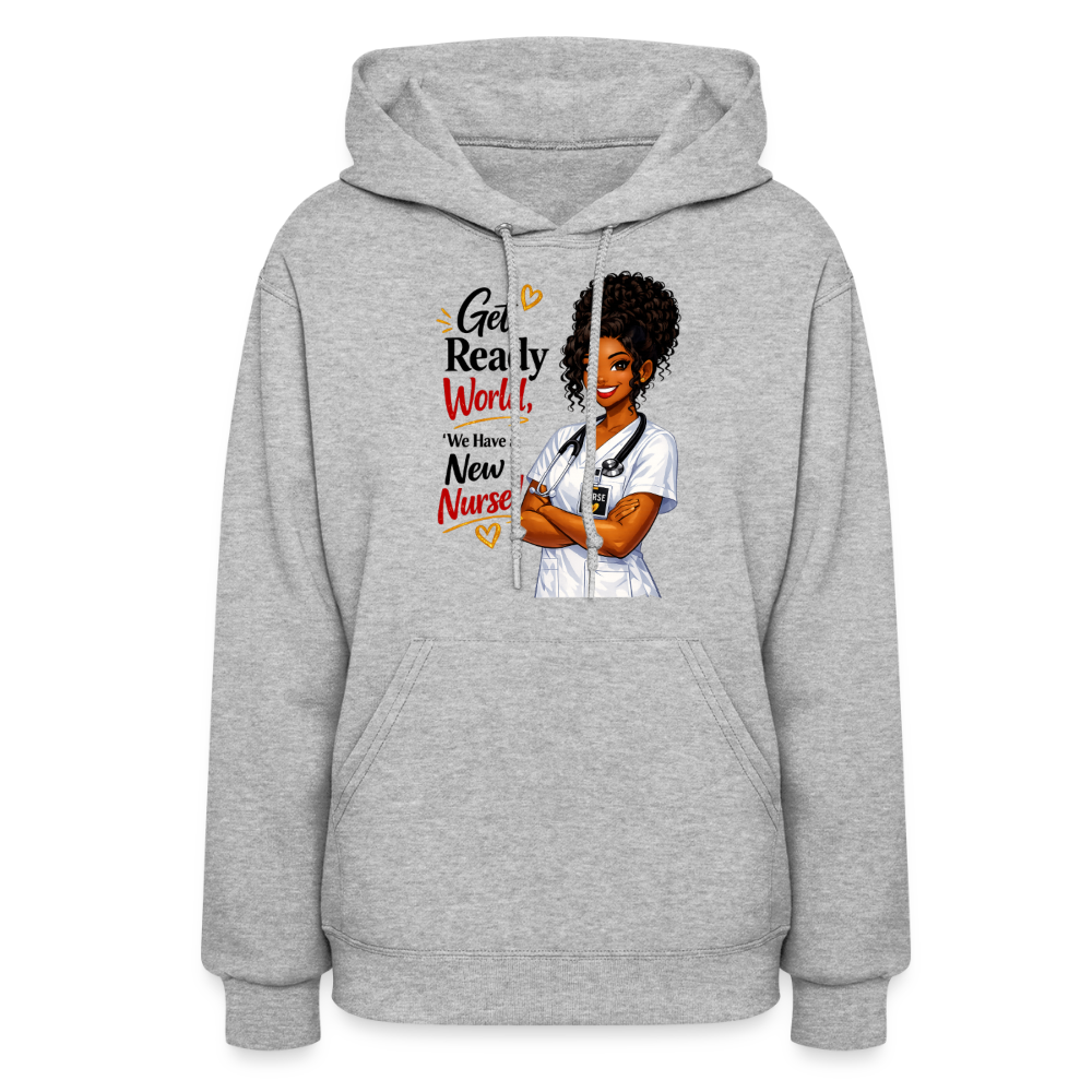 Women's Hoodie - heather gray