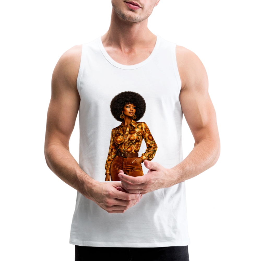 Men’s Premium Tank - white