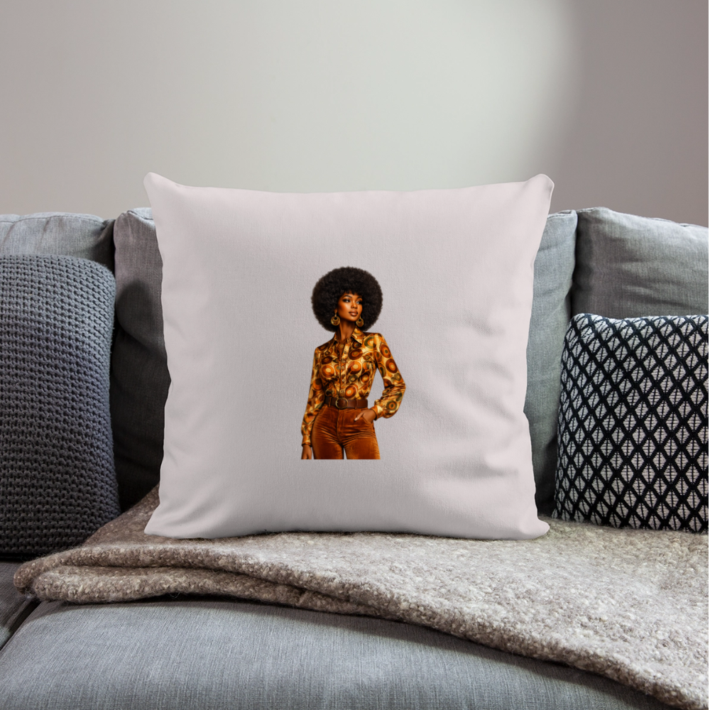 Throw Pillow Cover 18” x 18” - light taupe