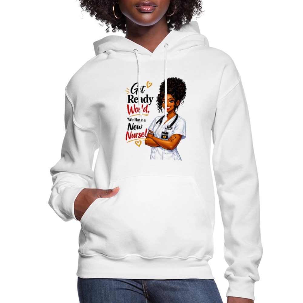 Women's Hoodie - white