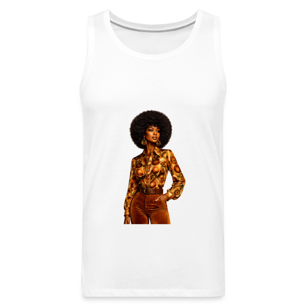 Men’s Premium Tank - white