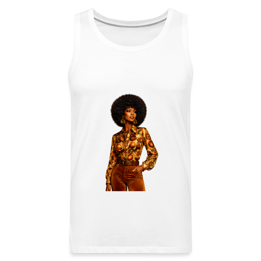 Men’s Premium Tank - white