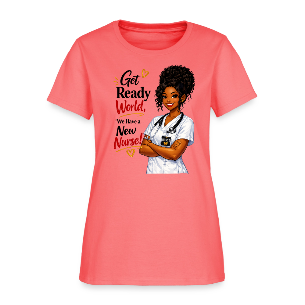 Women's T-Shirt - coral