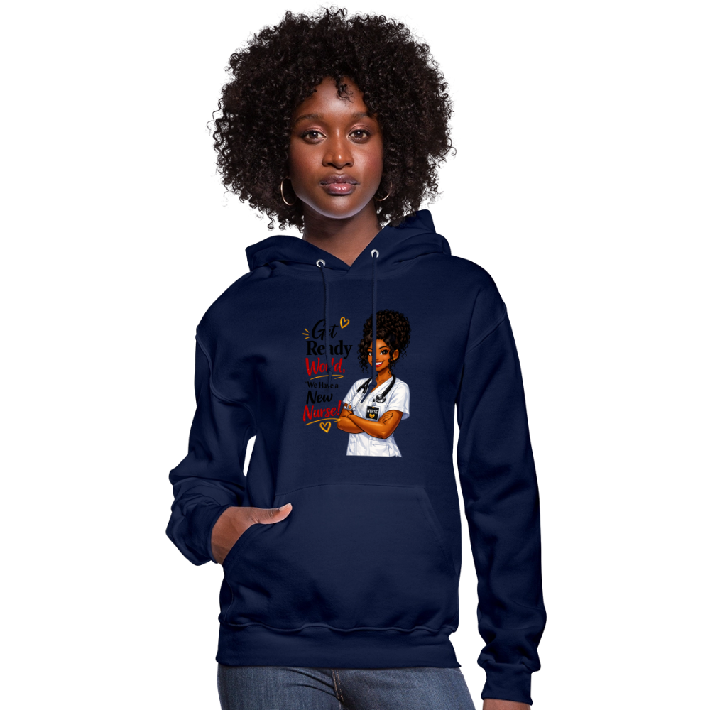 Women's Hoodie - navy